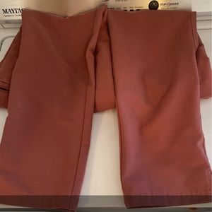 Figs mauve yola scrub pants